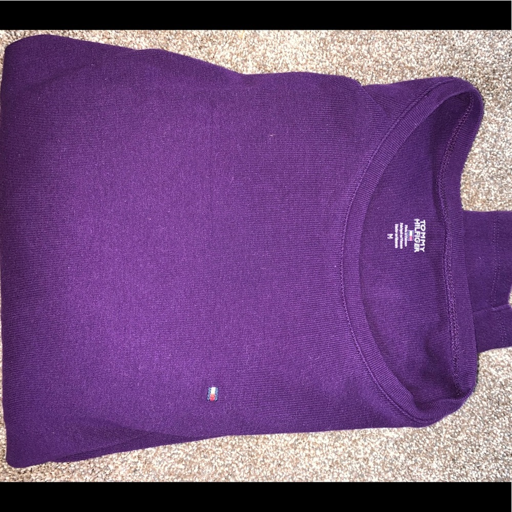 purple Tommy long sleeve